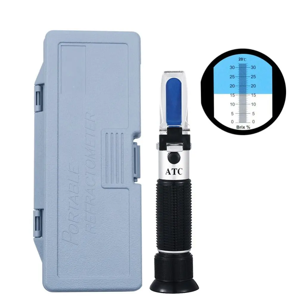 

Car Electrolyte Sugar Test Meter Hand-held ATC Detector Urea Fluid Tester Refractometer Hydrometer