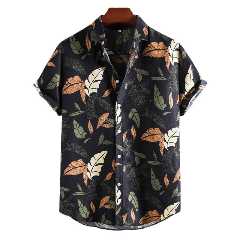 Hawaiian Shirts for Men Clothing 2023 Oversize Men's Short Sleeve Shirt Harajuku Women's Blouse Woman New Collection 2023 Hawaii