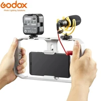 godox vk1 vk1 uc vk1 lt vk1 ax case cage with cold shoe and 14 screw for mobile phone photography vlog video