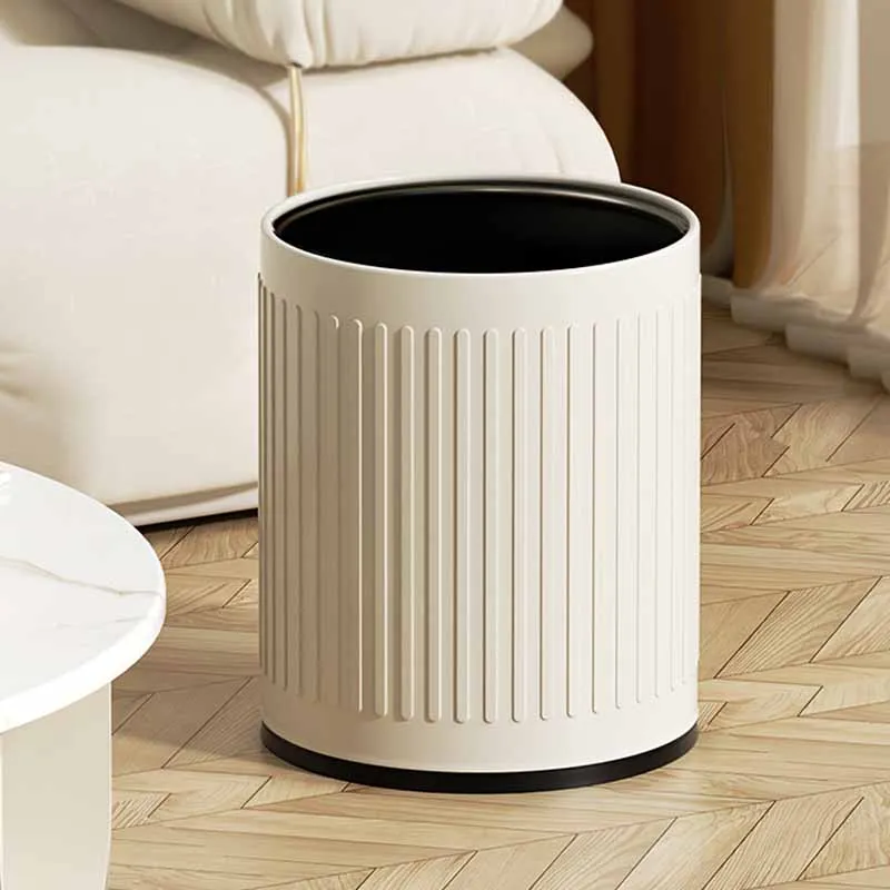 

Minimalist Nordic Trash Can Bedroom Aesthetic Large Kitchen Garbage Bin Simple Waste Recycling Bote De Basura Cleaning Tools