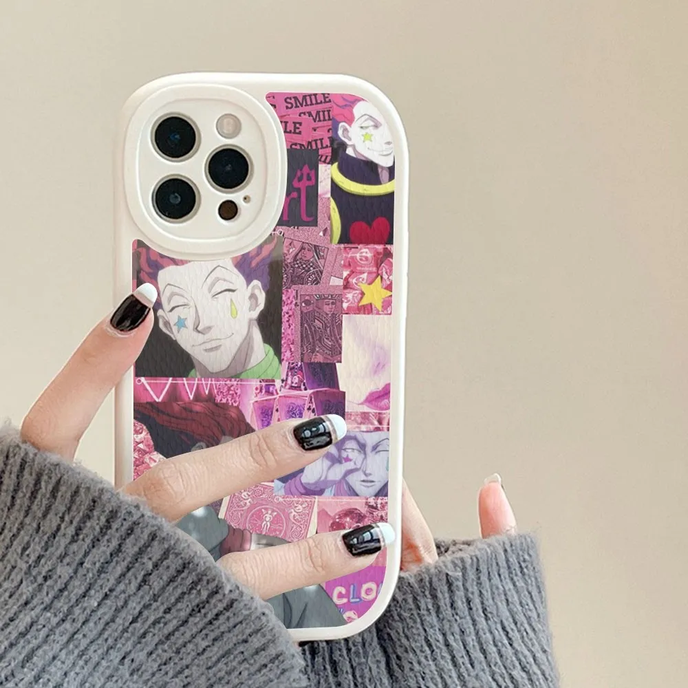 Hisoka Anime Hunter X hunter anime Phone Case Hard Leather For iPhone 14 13 12 Mini 11 14 Pro Max Xs X Xr 7 8 Plus Fundas