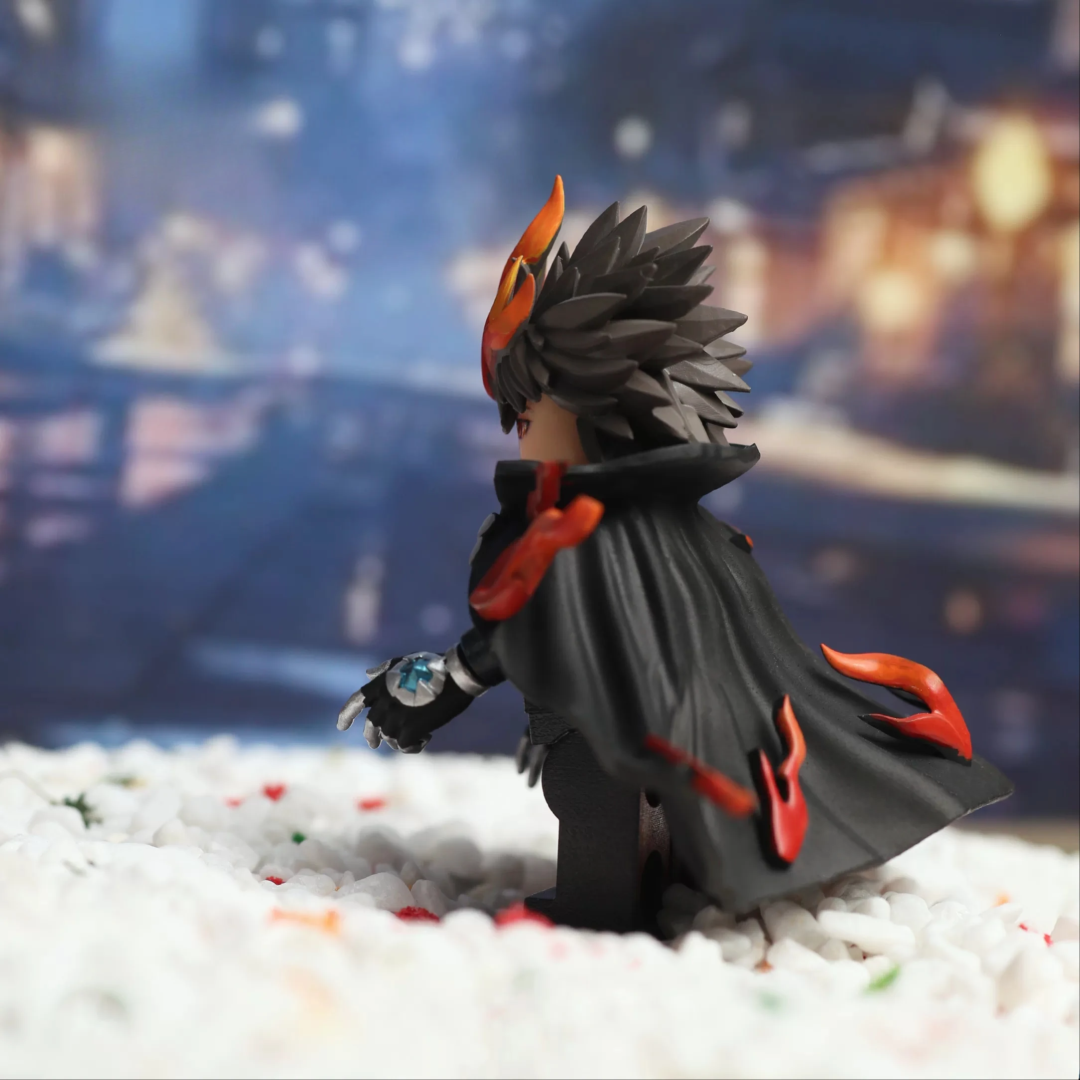 Фото Фигурка аниме-персонажа HITMAN REBORN Савада Цунайоши, сборная модель, конструктор, настольное украшение, подарок, игрушка №5