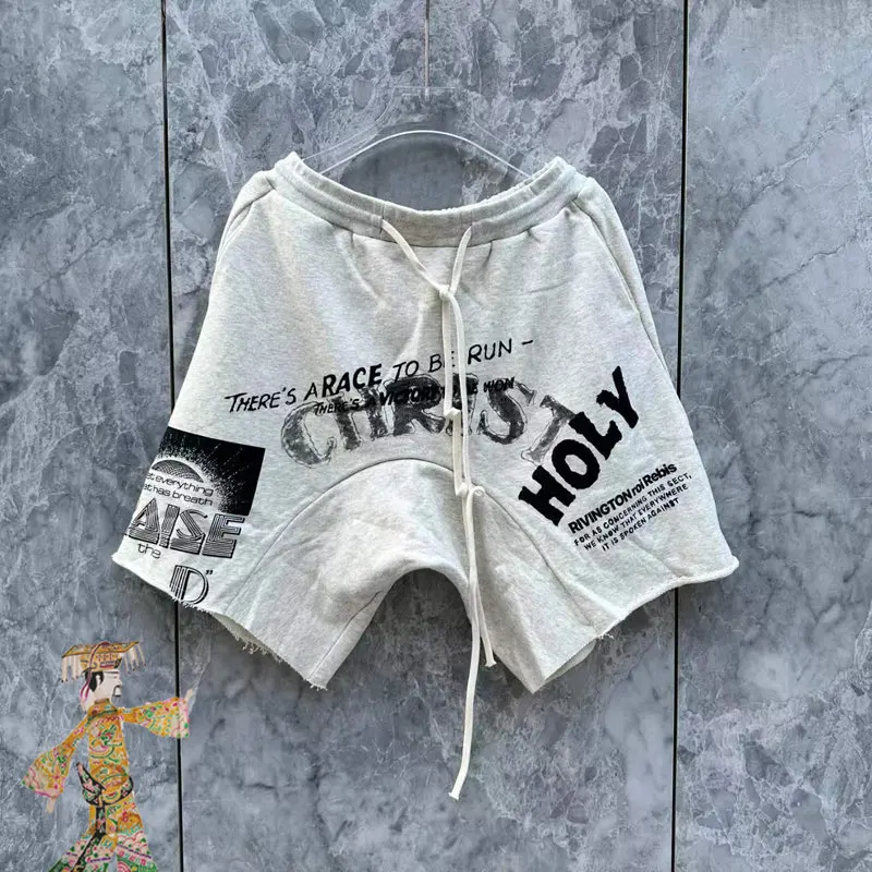 

RRR123 Casual Shorts Men Women High Quality Summer New Loose Fashion RRR 123 Short Pants