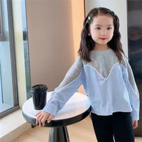 girls striped long sleeve t shirt fall boutique outfits baby girl fashion clothes kids summer clothes kids clothes
