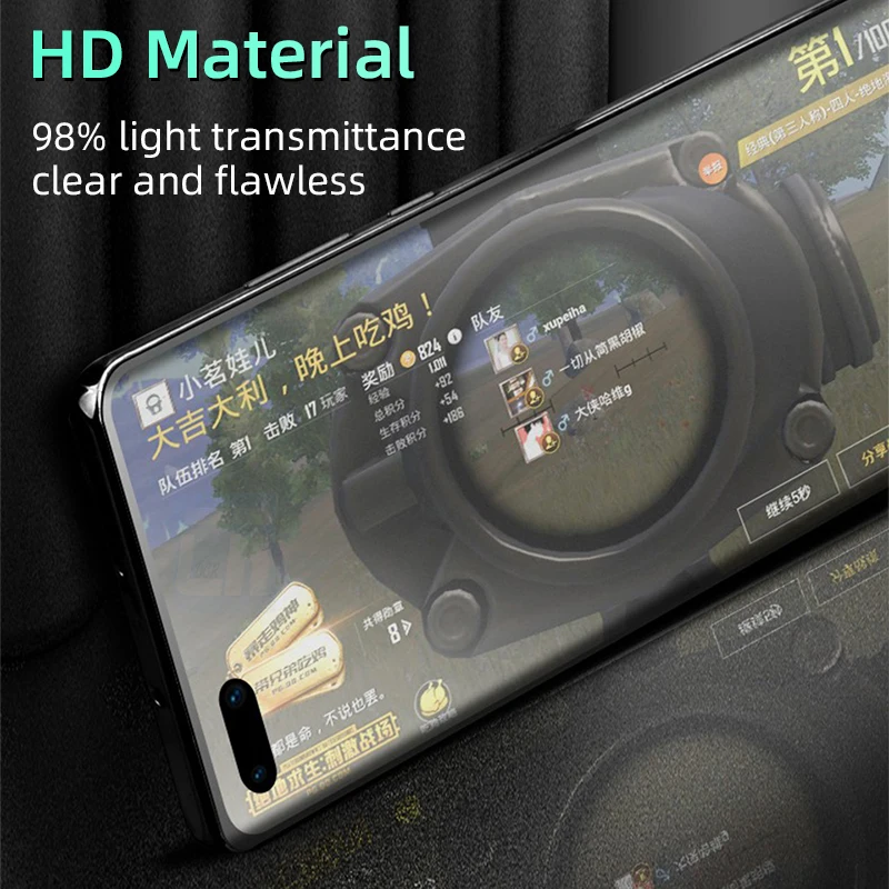 1-4pcs Matte Hydrogel Film for Huawei Mate 40 20 Lite Nova 8i 9 se 5t P50 P40 P30 P20 pro Y7A Y9A Y9 Prime Screen Protector Film images - 6