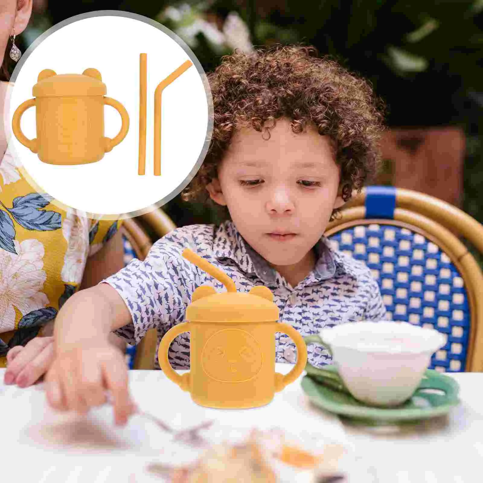 Детская чашка Sippy со встроенной соломинкой для детей |