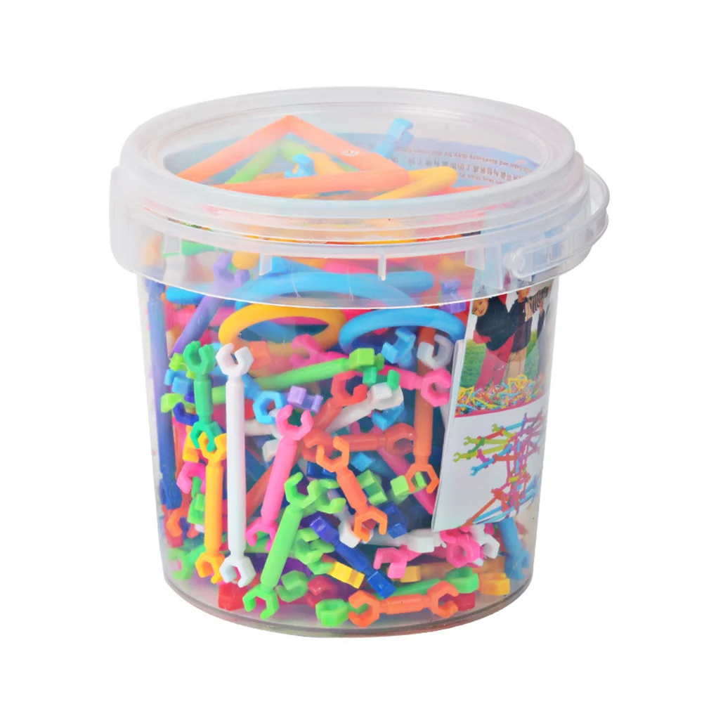 

Smart Wand Educational Toy Building Toys Toddlers Interlock Fort Kit Plaything Plastic Kids Colorful Puzzle Child