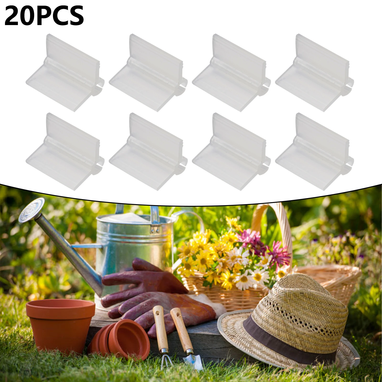 Зажим для защиты от дождя солнца цветов растений винограда ветвей полипропилен