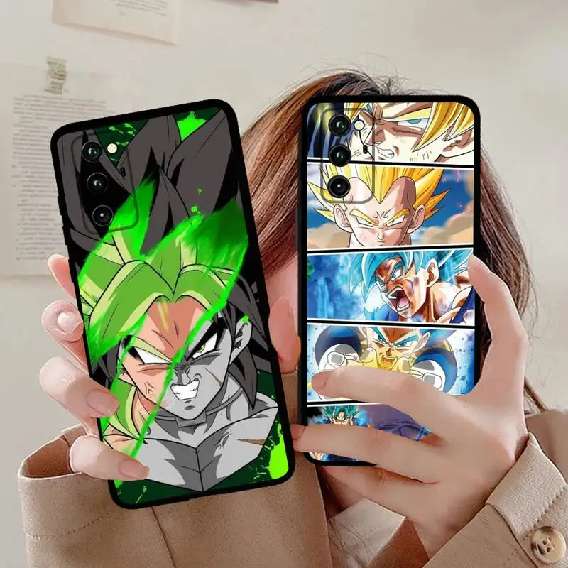 

Anime Comics Dragon Z Ball Son Goku DBZ Phone Case For Huawei Honor 70 60 50 30 20 10 9 X 9X V30 Pro Lite View