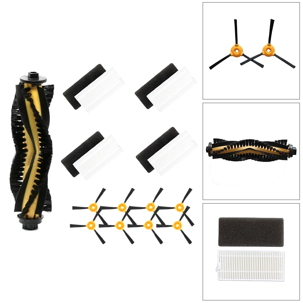 Filter Side Brush Roll Kit For ECOVACS N79T Vacuum Cleaner Parts Household Cleaning Appliance | Дом и сад