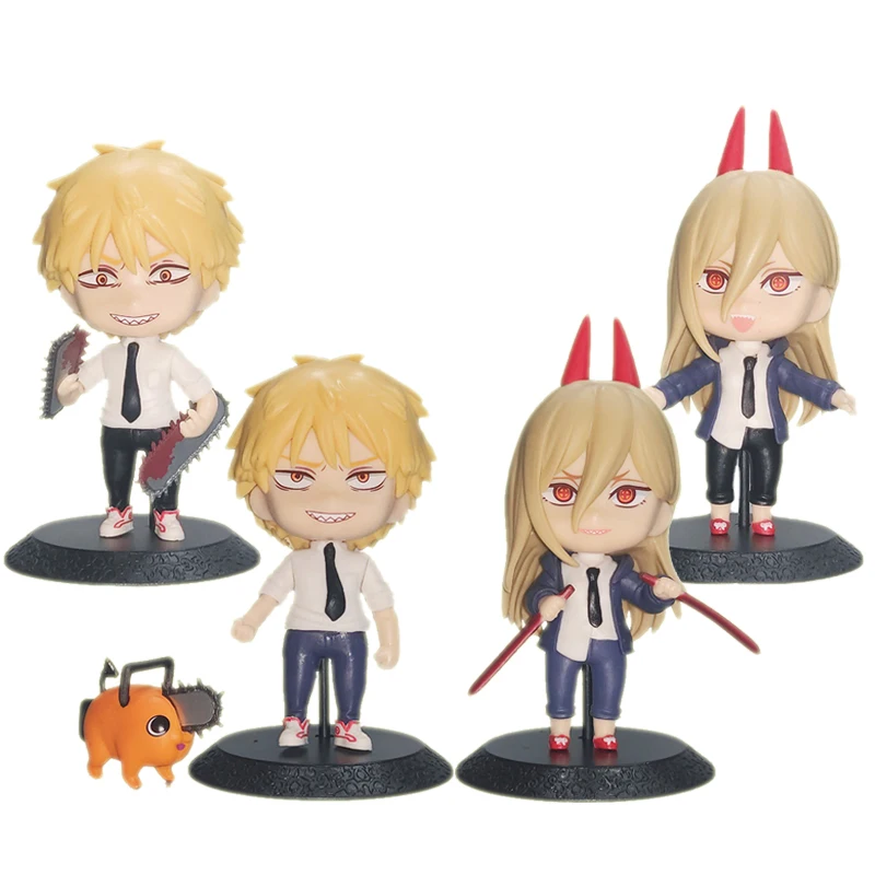 

Фигурки героев аниме «бензопила», ПВХ игрушки, коллекция украшений, модели кукол, подарок для фаната