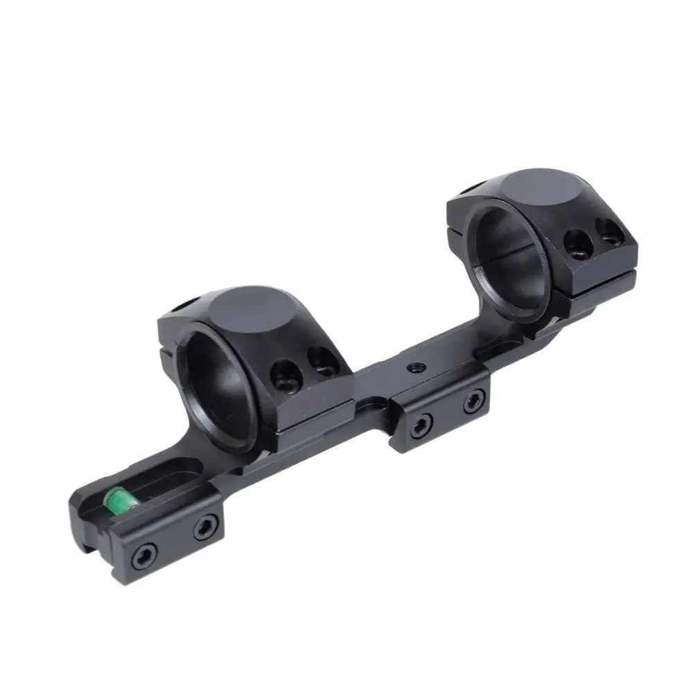 

Tactical Gun AR15 m4 m16 Rifle Optical Scope Mount 25.4mm/30mm QD Rings Mount with Bubble Level For 11mm 3/8" Dovetail Rail