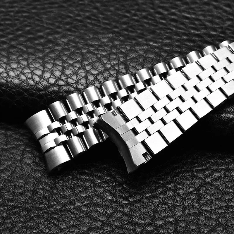 Solid 316L Stainless Steel Bracelet Men Luxury Watch Band 20mm for Rolex Oyster Perpetual Datejust DAYTONA SUBMARINER Strap