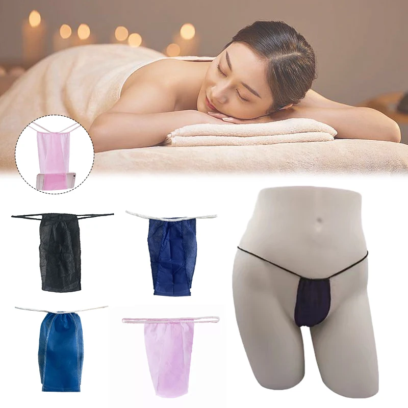 100 шт. одноразовые трусики-танга для спа-процедур