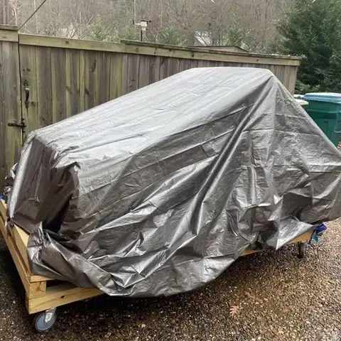 Водонепроницаемый брезент 2x2m 2x3 3 * 3 3x4 3mx5 навес