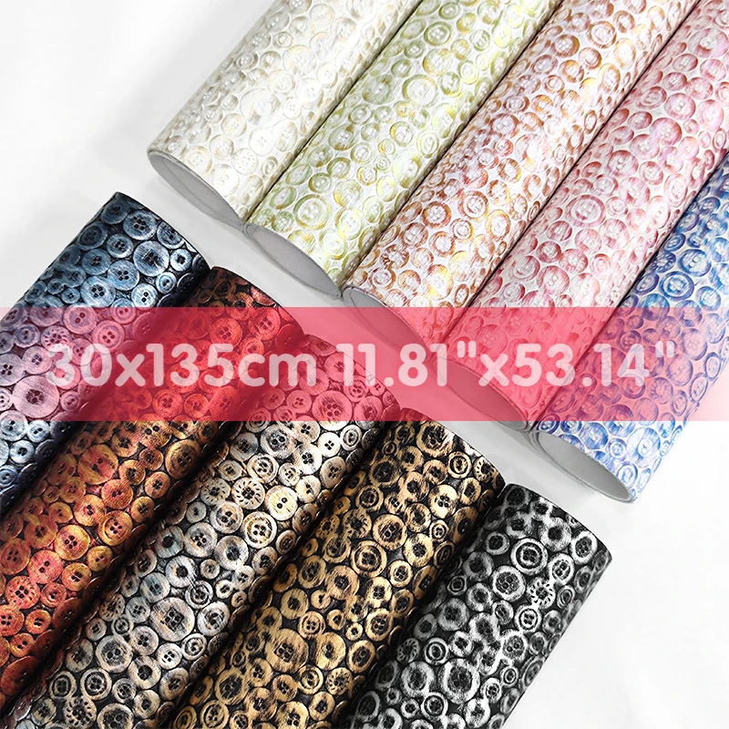 

30x137cm Roll Emboss vintage faux PU leather synthetic leather for Decorative Bags,Purses DIY Totes eco friendly Sheets
