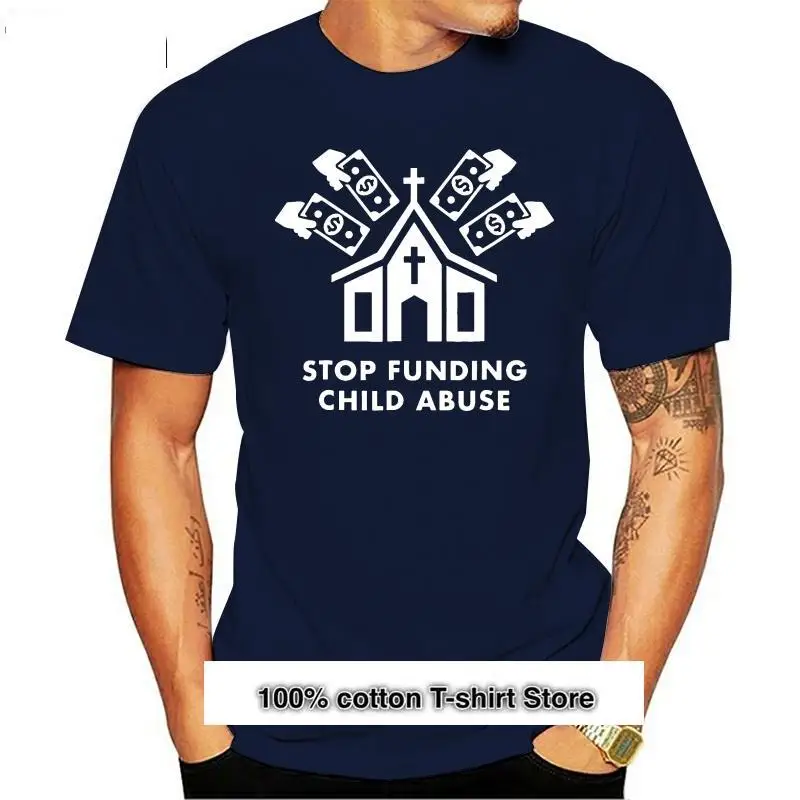 Camiseta gótica, pagana, Punk, atea, Anti religión, Anti iglesia, cómoda