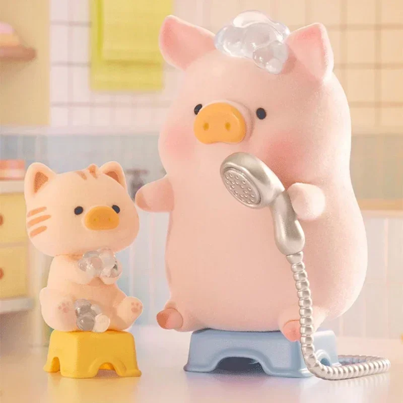 52Toys Lulu The Piggy Stay with You Series Mystery Box Аниме ПВХ Оригинальная коллекция фигурок Модель