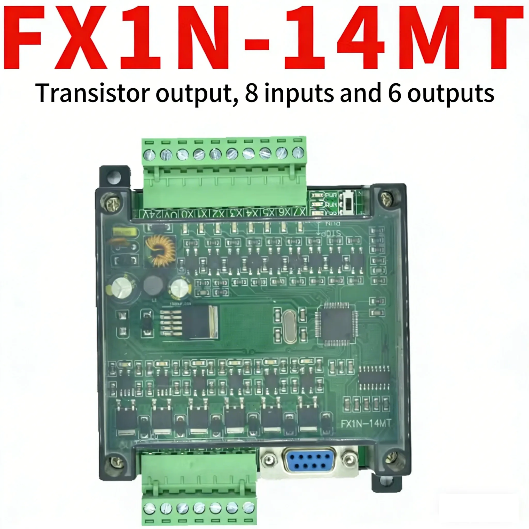 Фото Программируемый модуль контроллера FX1N 10MR, FX1N 10MT, FX1N 14MR, 14MT, 20MR, 20MT №4