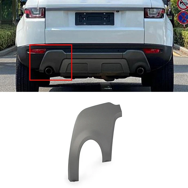 

Задняя выхлопная труба, буксировочный крюк, накладка, подходит для Range Rover Evoque 2012 2013 2014 2015 2016 2017 2018, левый/правый