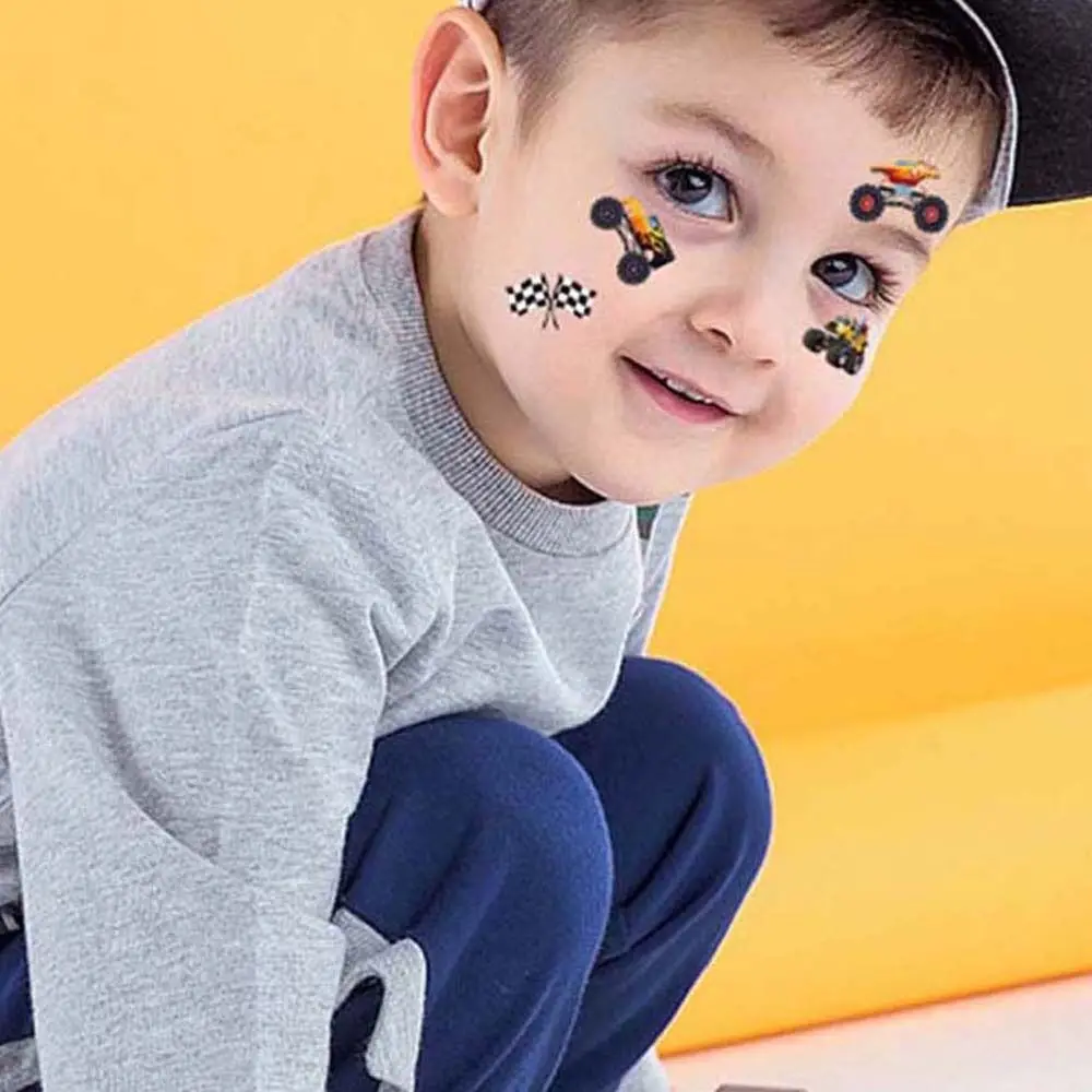 Автомобиль автомобиль космос боди-арт наклейка мультяшная Временная Детские