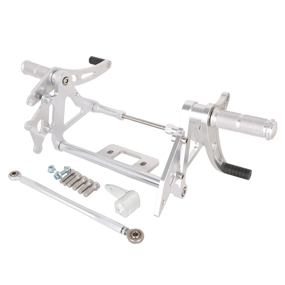 

Регулируемые подножки с ЧПУ, подножки для ног, подставки для педалей, задний набор аксессуаров для мотоциклов для HONDA Monkey Z50 Z 50, алюминий