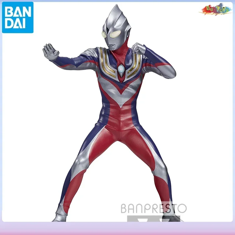 В наличии Bandai подлинная оригинальная фигурка Hero Ultra Tiga Night Edition Day&ampNight специальная