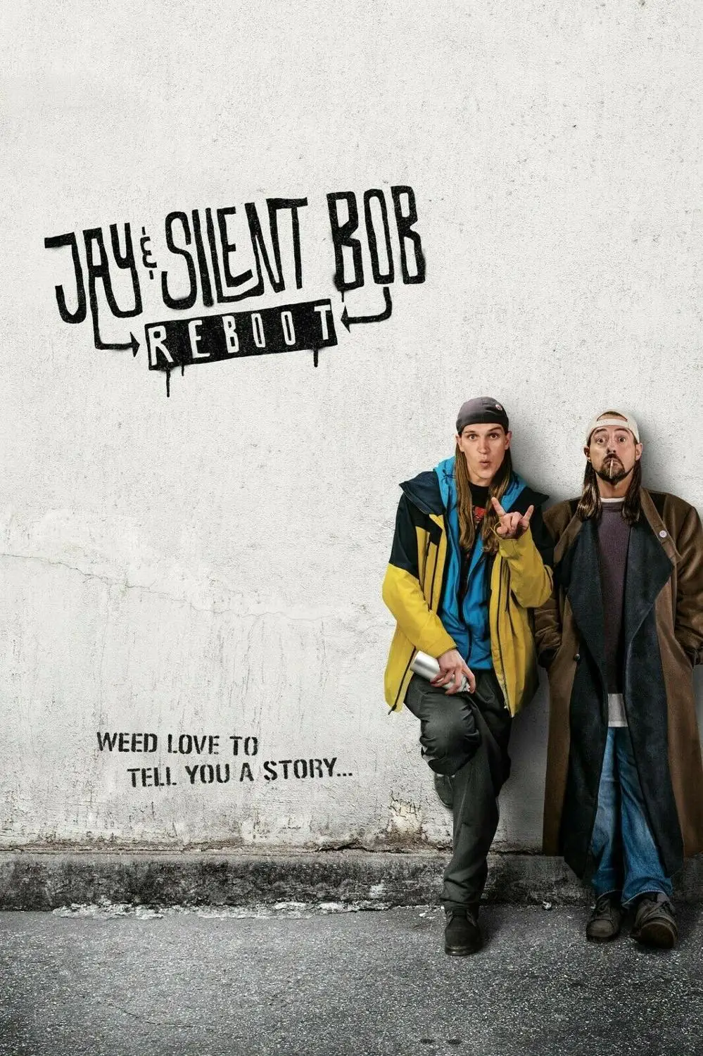 

Jay and Silent Bob Reboot Movie Art print Silk poster Home Wall Decor
