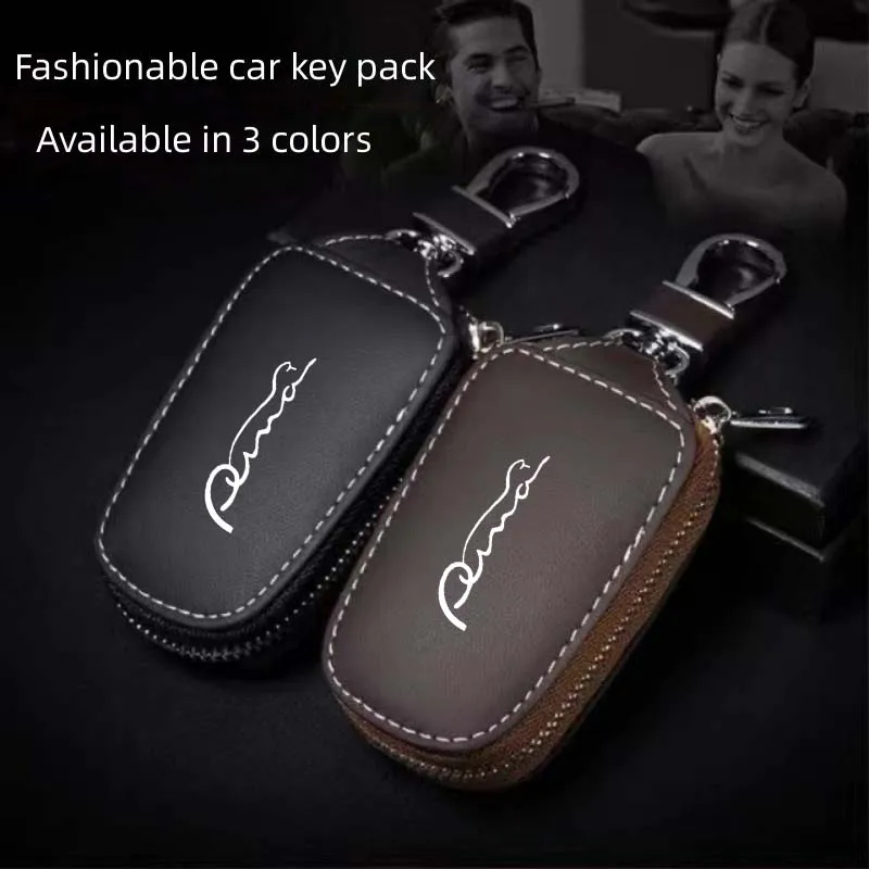 

Car keycase leather remote control protective cover for Ford Puma keycase