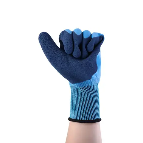 Синие нитриловые рабочие перчатки YTMB23C98