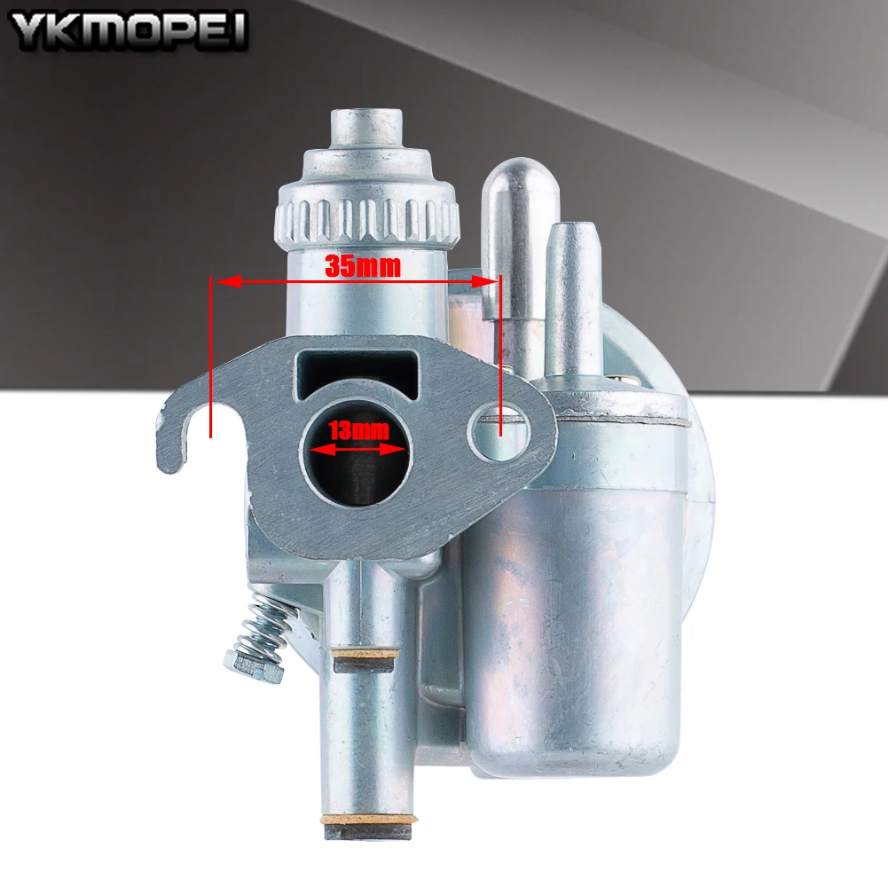 Мотоциклетный карбюратор для мопеда Romet 50CC Komar Ogar Kadet Pony PEGAZ CONDOR Romet50 Vergaser 50 GM12F