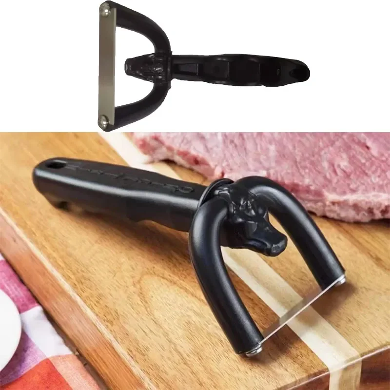 

2023 New Meat Fat Trimmer Beef Pork Handheld Slicer Clean Beef Slicer Fat Cuisine Barbecue Tools Cooking Tools Kitchen Gadgets 2