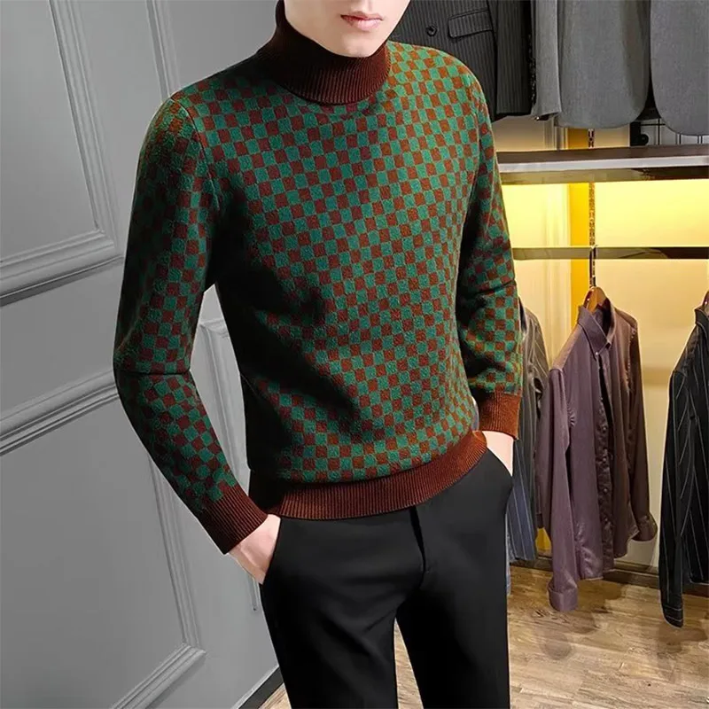 Зимняя модная Стильная приталенная нижняя рубашка в стиле K-POP Харадзюку