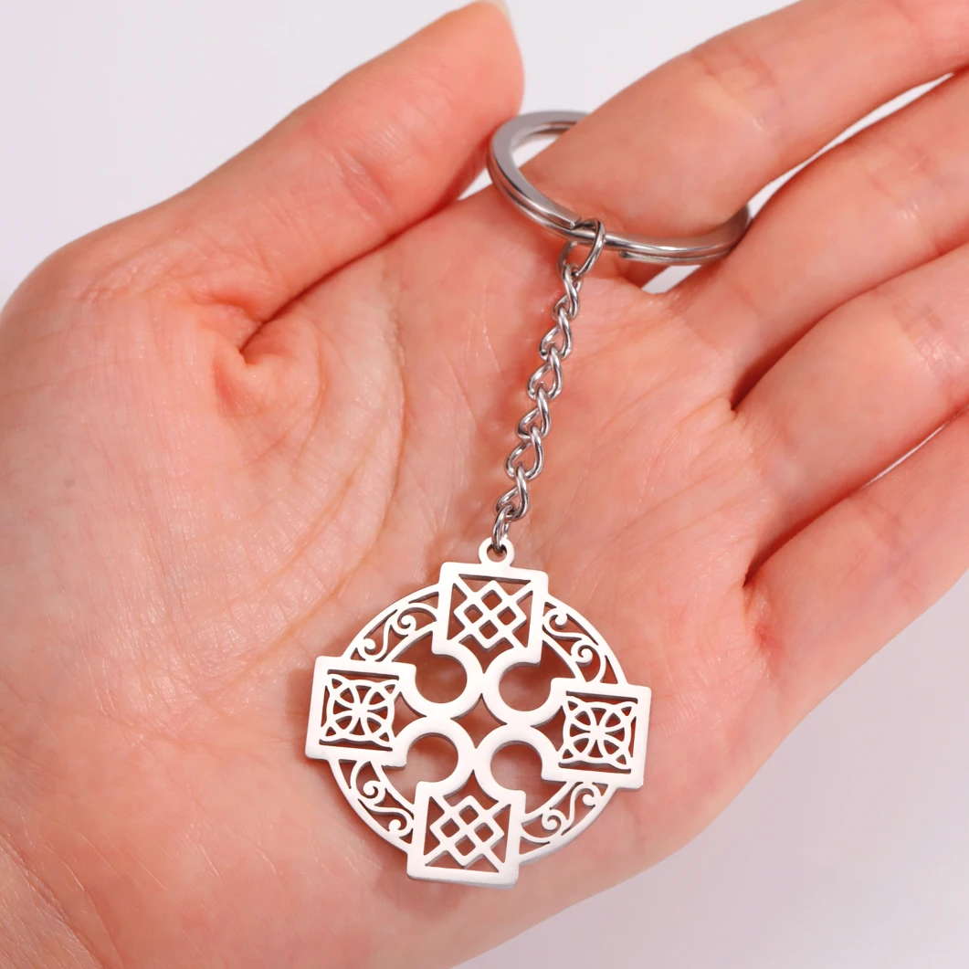 LIKGREAT подвеска-ведьмы из нержавеющей стали с узлом брелок для мужчин и женщин