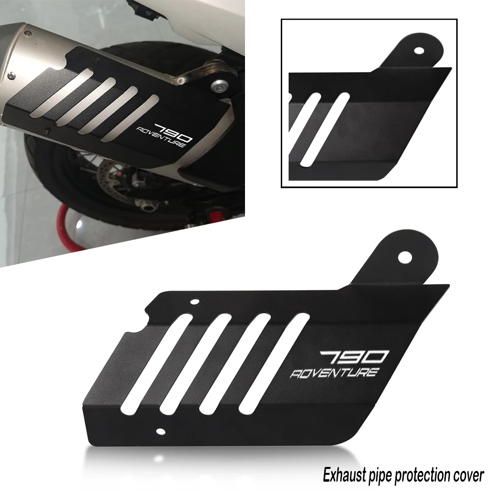 

790 Adventure Motorcycle Accessories Exhaust Pipe Protector Cover FOR KTM 790 Adventure 790 ADV S R 2019 2020 2021 2022