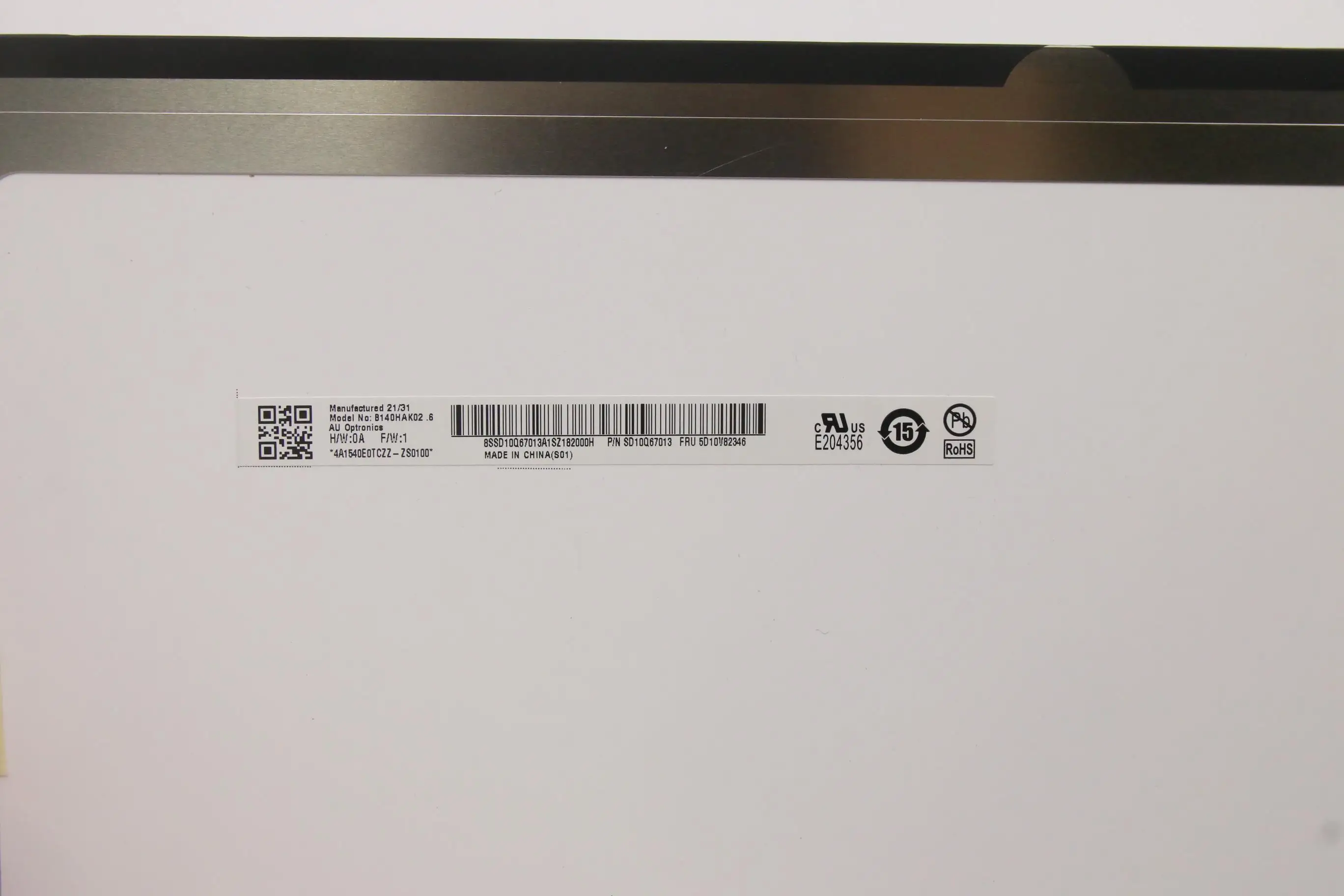 Для X1 Carbon 8-го поколения FHD сенсорный экран NV140FHM T05 V3.0 5D10V82347 B140HAK02.6 0A 5D10V82346