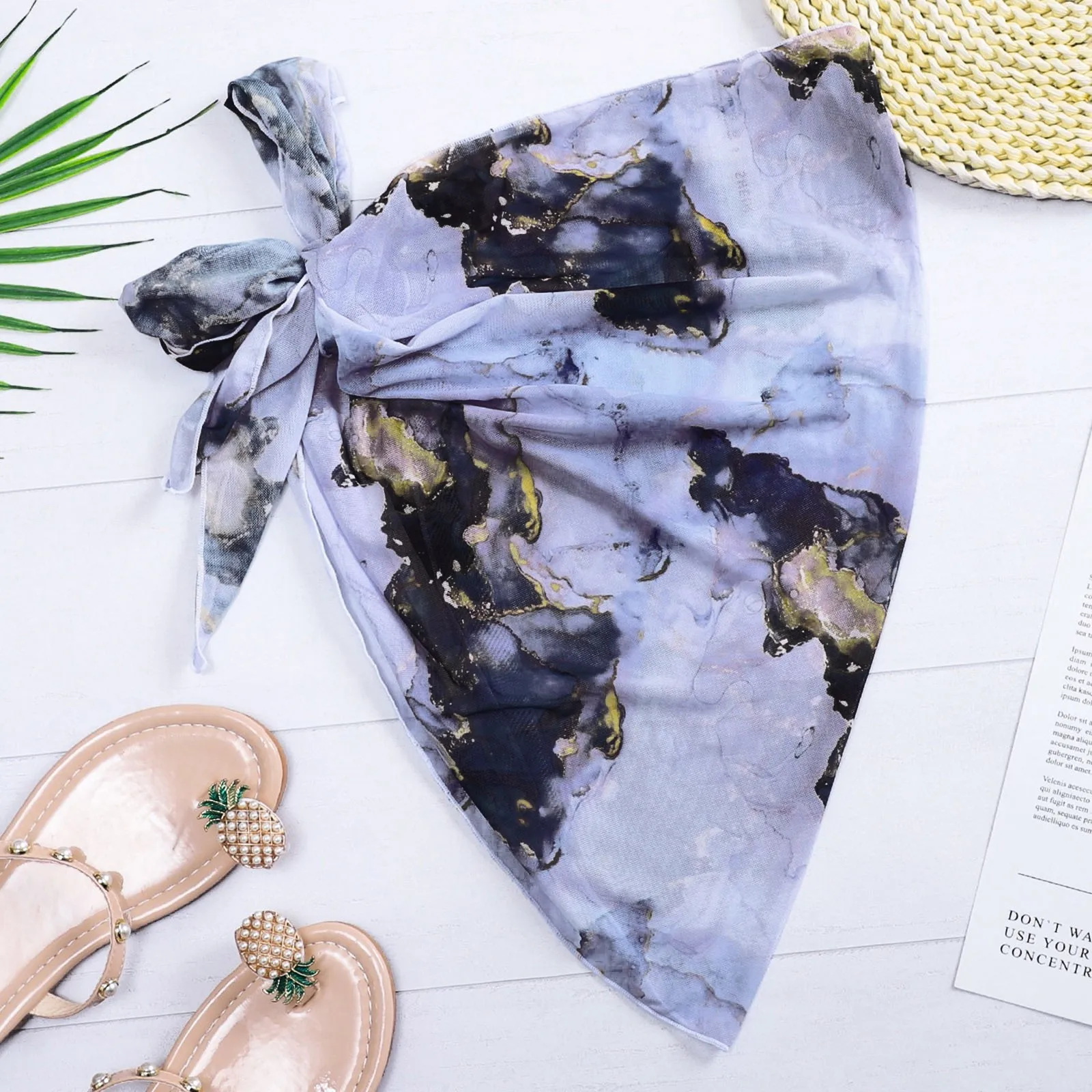 1 шт. женское бикини с цветочным принтом