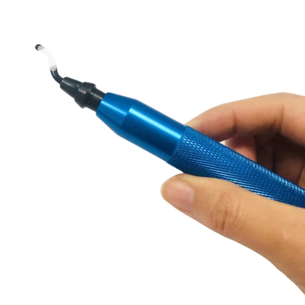 

RB3000 Blue Deburring Handle&360 Degrees Rotate Blade 150*18mm Deburring Tool For Processing Aluminum Common Steel Plastic