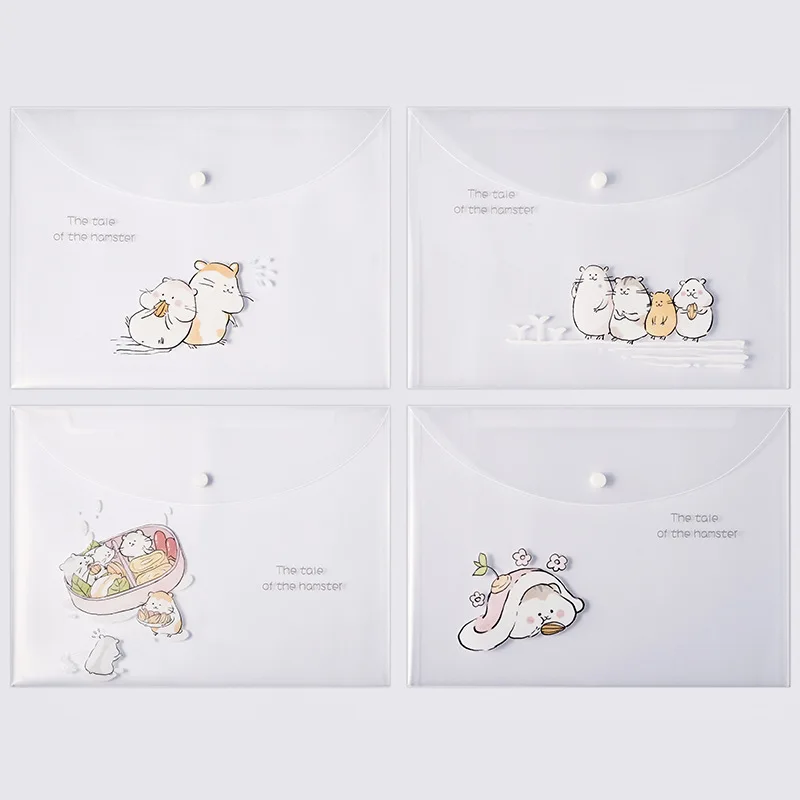 

JESJELIU Папки для документов 4 шт.