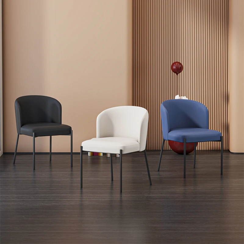 

Nordic Modern металлические обеденные стулья, эргономичные обеденные стулья для гостиной, кухни, кафе, ресторана, Cadeira, домашняя мебель MR50DC