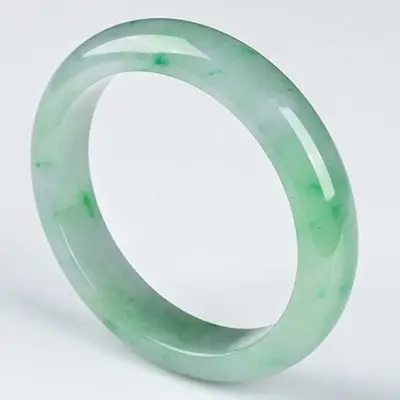 

zheru jewelry natural Burmese light green jadeite 54mm-64mm bracelet elegant princess jewelry gift mother to girlfriend