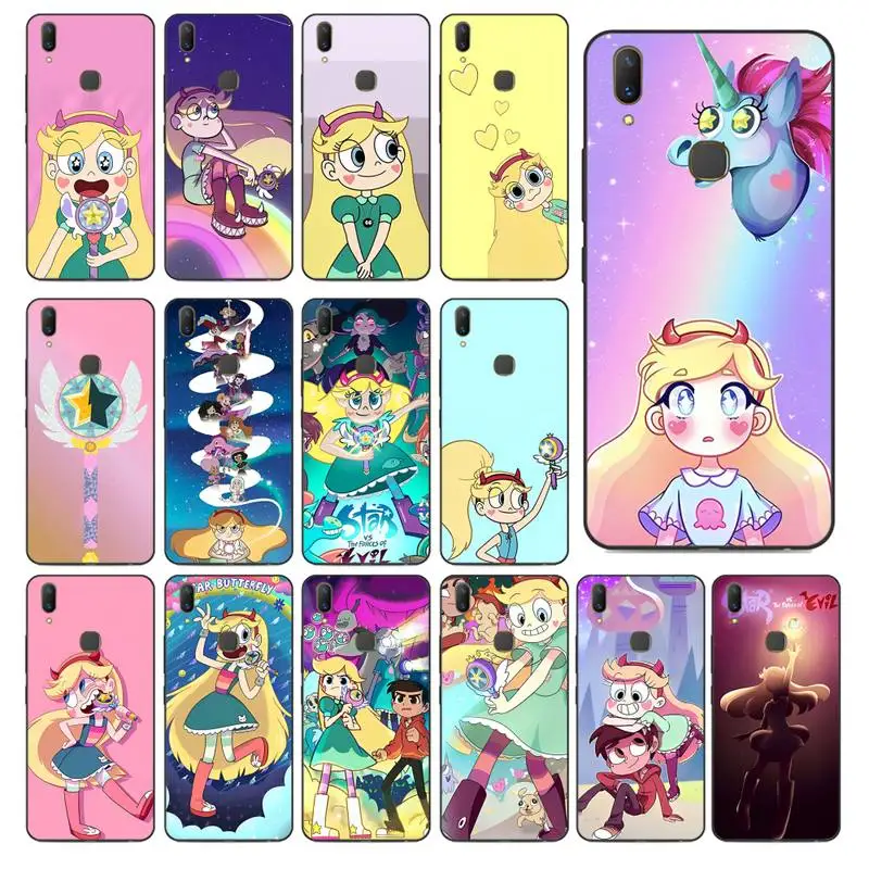

Disney Star Butterfly Princess Star Vs. The Forces Of Evil Phone Case for Vivo Y91C Y11 17 19 17 67 81 Oppo A9 2020 Realme c3
