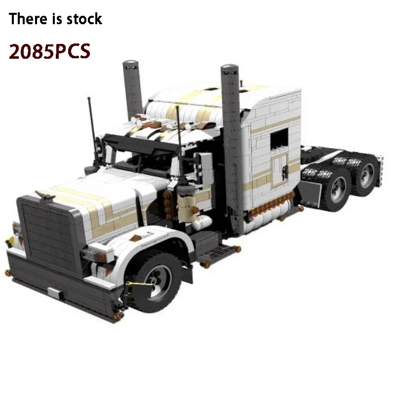 

New MOC-6138 Oversized Tractor City Transporter 2085 PCS Building Blocks Adult High Difficulty Stitching Kids Educational Toys