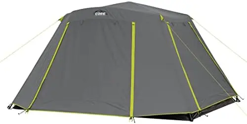 

Multi Room Tent for Family with Full Rainfly for Weather and Storage for Camping Accessories | Portable Huge Tent with Carry Bag