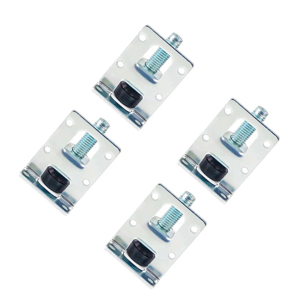 

Pack of 4 Adjustable Levellers Metal Furniture Levelling Feet Office