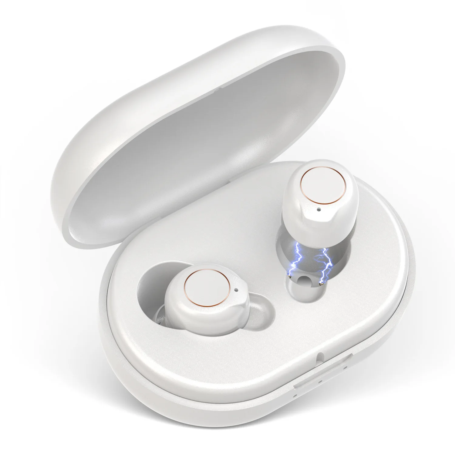 Magnetic Attraction Charging Aids for Seniors Adults with Noise Cancelling, Deaf-aid 1 Pair