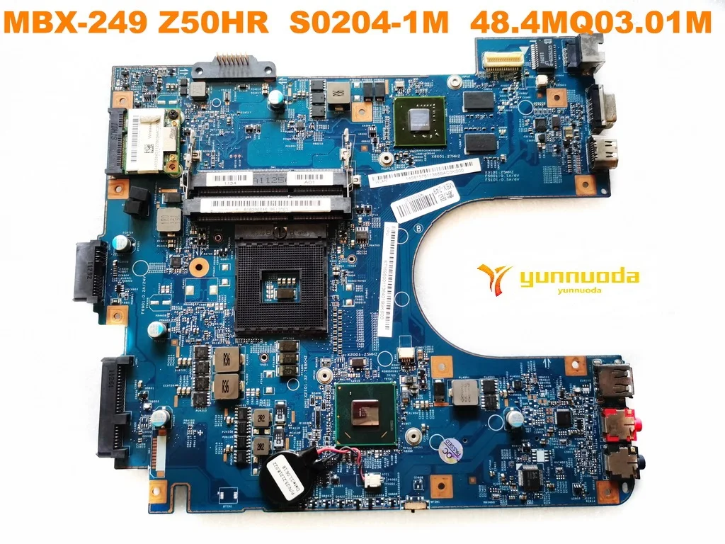 Original for SONY MBX-249 laptop motherboard MBX-249 Z50HR  S0204-1M  48.4MQ03.01M  tested good free shipping