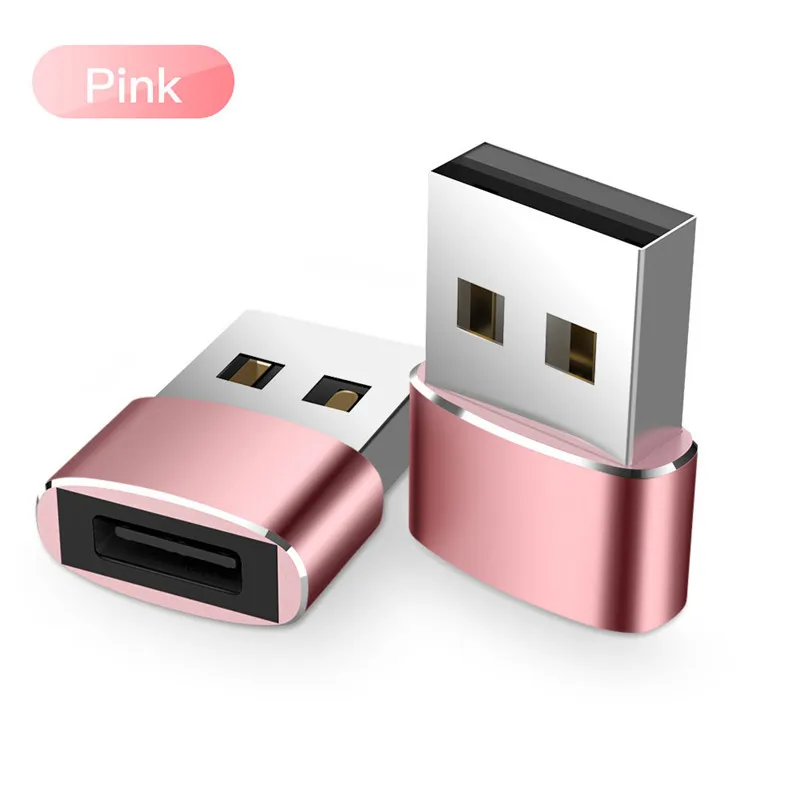 500pcs Usb Adapter Usb Otg Male To Type C Female Adapter Converter Type-c Cable Adapter For 5x6p Oneplus 3 2 Usb-c Data Adapter