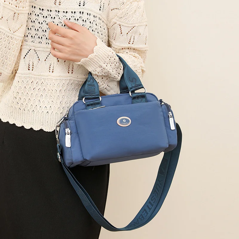 Женская сумка через плечо Корейская версия с несколькими отделениями