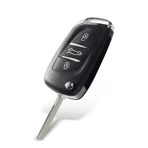 Модифицированный 2/3 кнопки дистанционного ключа 433 МГц ASK FSK для Citroen C1 C2 C3 C4 Berlingo Picasso Peugeot 207CC 307CC 407 ID46 чип